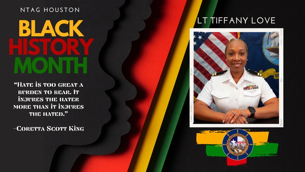 &quot;Saluting Diversity and Strength: Celebrating Lt. Tiffany Love during Black History Month“