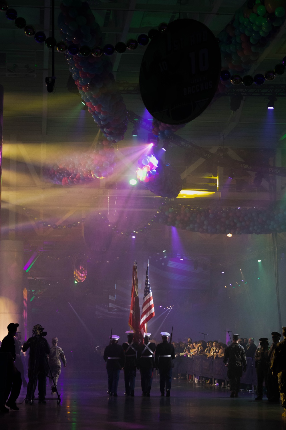 2d Marine Division Band Performs in the Krewe of Bacchus Parade 2024