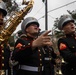 2d Marine Division Band Performs in the Krewe of Bacchus Parade 2024