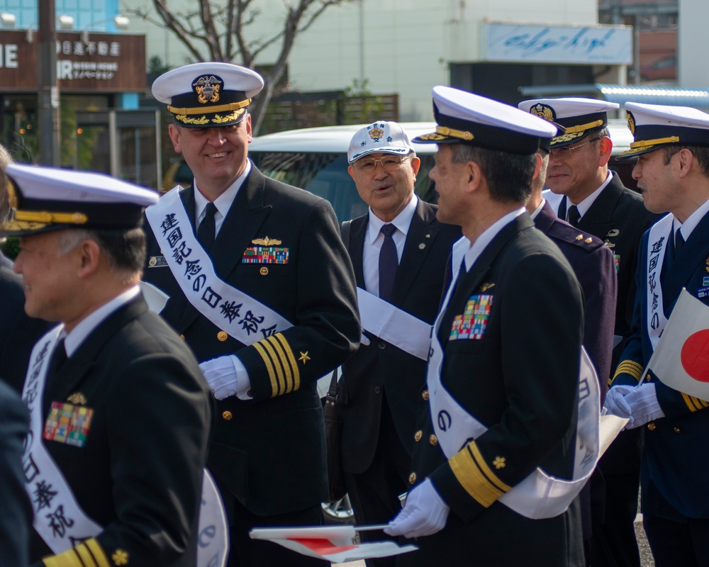 Sasebo Foundation Day Parade