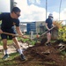 Halsey Sailors Help Guam Community