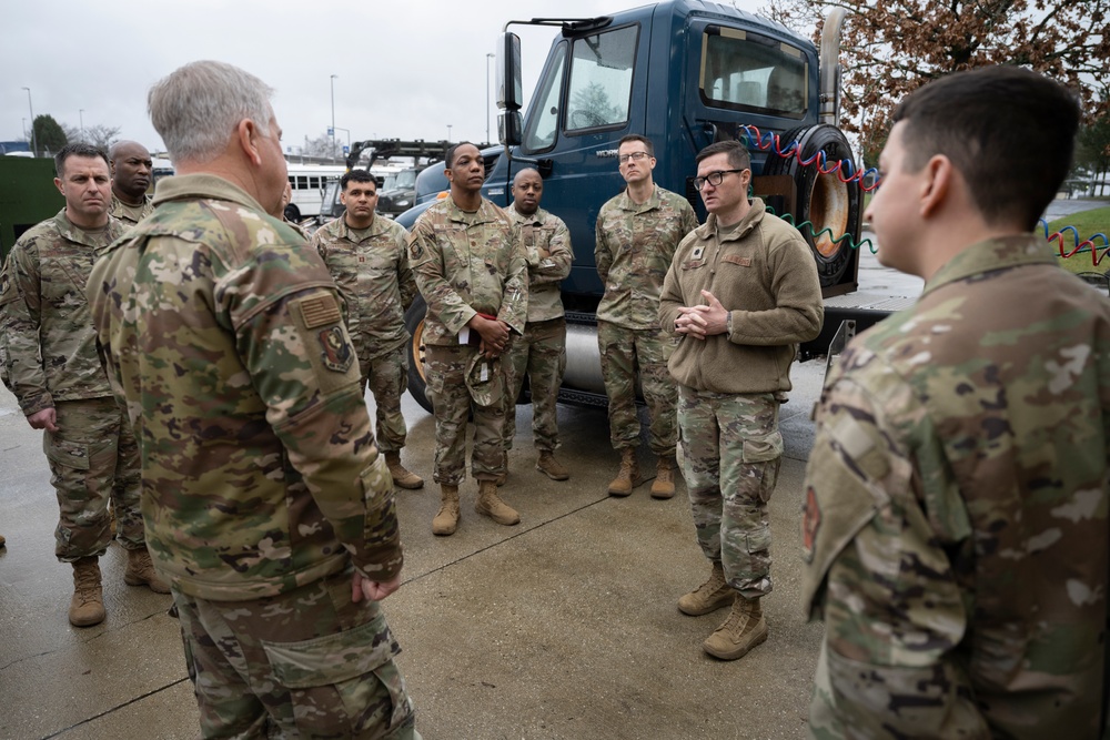 AFIMSC command team experiences 52nd FW capabilities and innovation