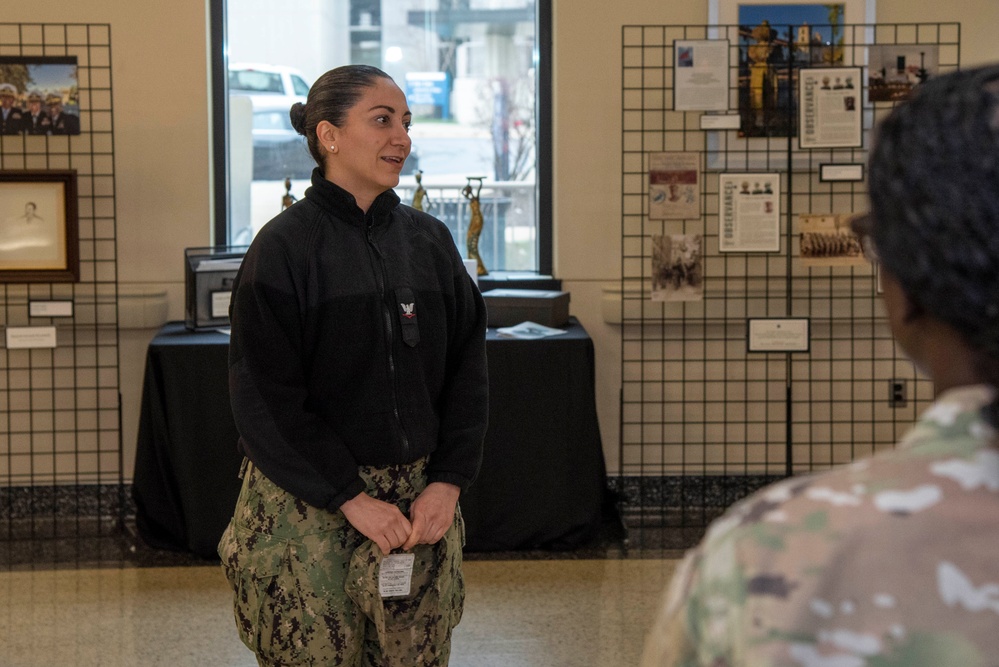 Walter Reed holds Black History Month: Arts in Health Program art exhibit ceremony