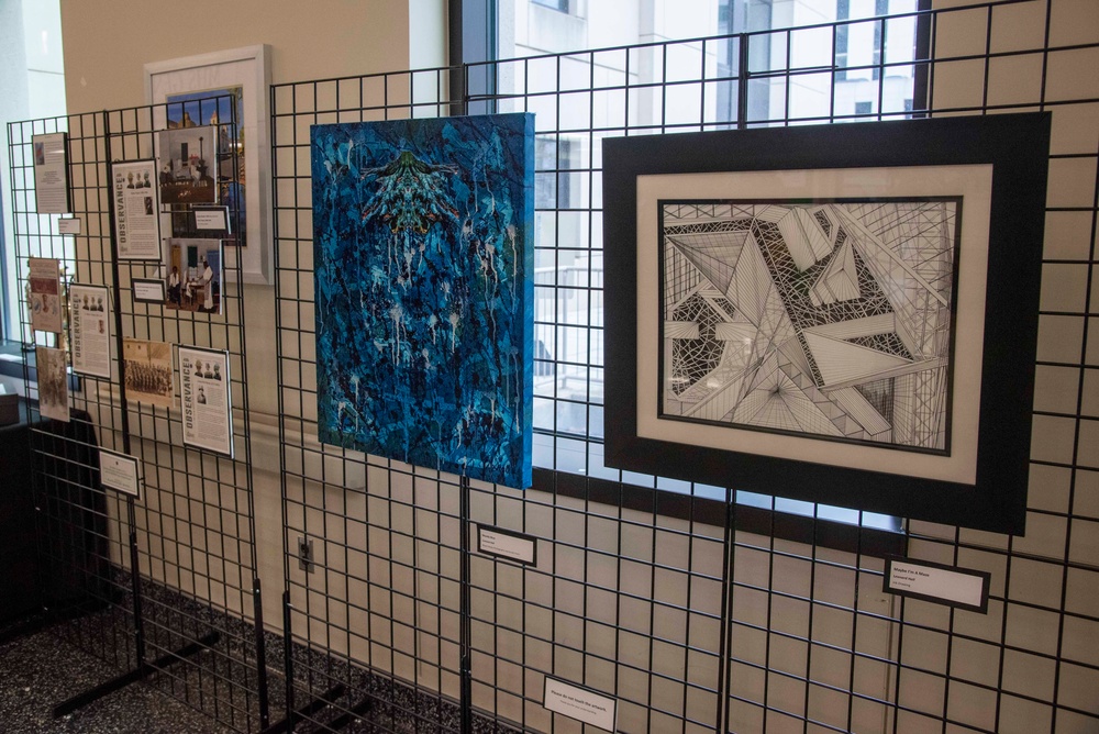 Walter Reed holds Black History Month: Arts in Health Program art exhibit ceremony