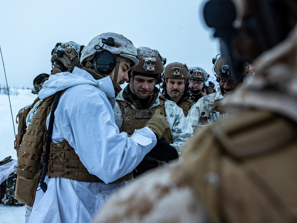 Norwegian Army Showcases the 81 mm Mortar in Arctic Environment with U.S. Marines