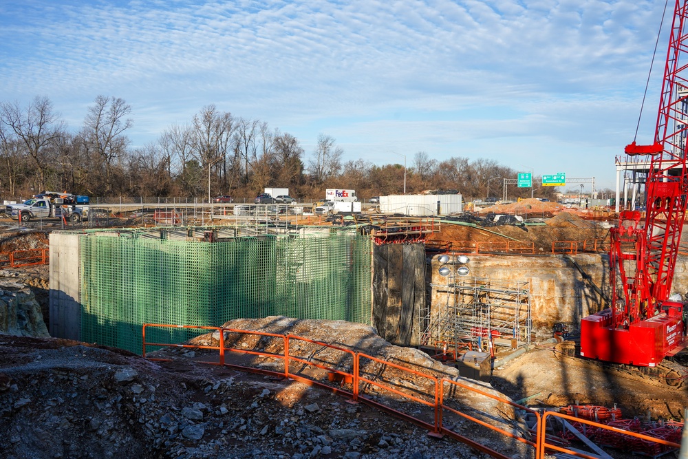 Louisville VA Medical Center construction Feb. 7, 2024