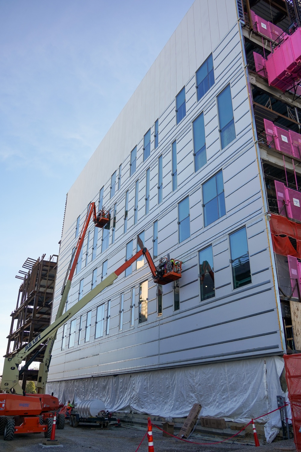 Louisville VA Medical Center construction Feb. 7, 2024