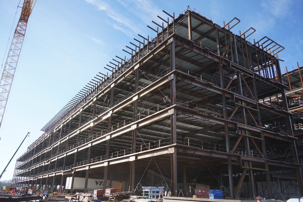 Louisville VA Medical Center construction Feb. 7, 2024