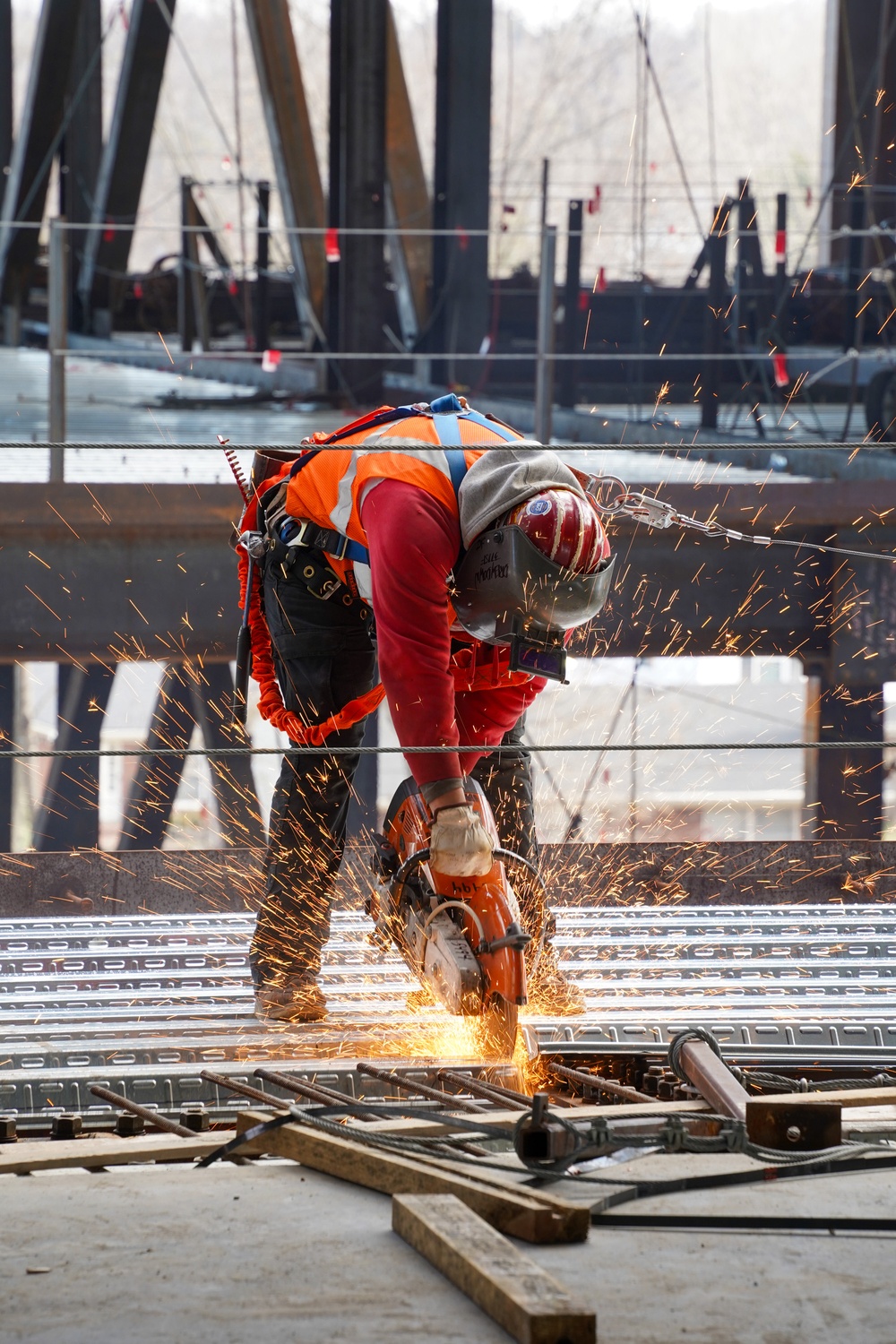 Louisville VA Medical Center construction Feb. 7, 2024