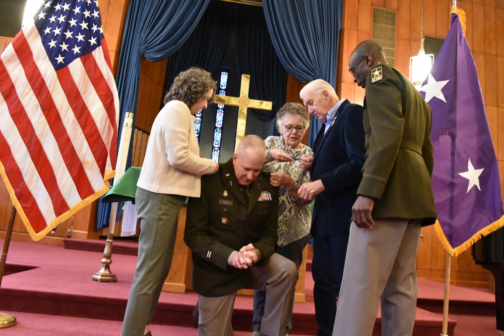 Chaplain Fisher Promoted to Colonel in Ceremony