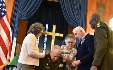 Chaplain Fisher Promoted to Colonel in Ceremony