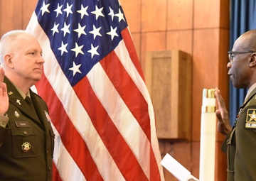 Chaplain Fisher Promoted to Colonel in Ceremony