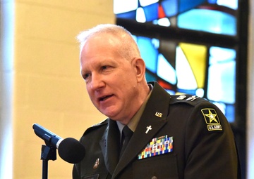 Chaplain Fisher Promoted to Colonel in Ceremony