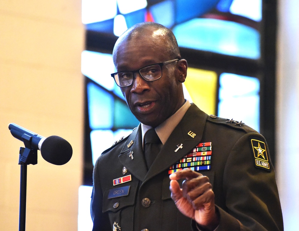 Chaplain Fisher Promoted to Colonel in Ceremony