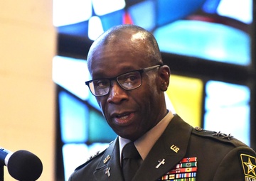 Chaplain Fisher Promoted to Colonel in Ceremony