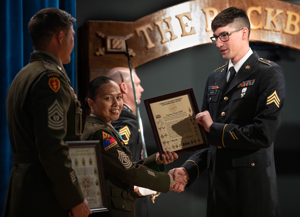 103rd Intelligence and Electronic Warfare Battalion Noncommissioned Officer Ceremony