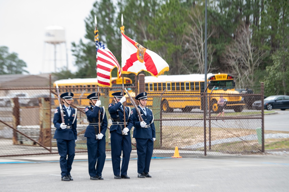 Team Hurlburt co-hosts Air Force Junior ROTC drill competition