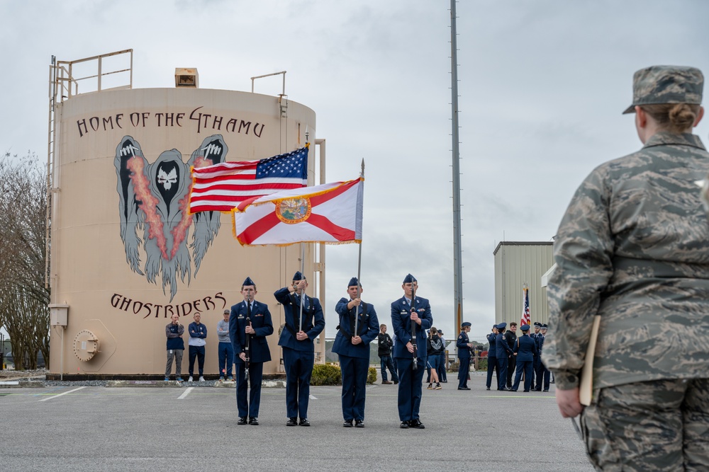 Team Hurlburt co-hosts Air Force Junior ROTC drill competition