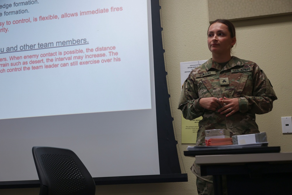 34th Infantry Division Tactical Movements Training