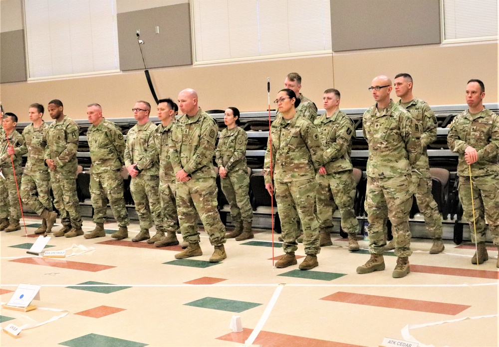 Fort McCoy NCO Academy Battle Staff NCO Course students hold first combined arms rehearsal for calendar year 2024