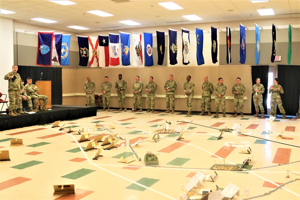 Fort McCoy NCO Academy Battle Staff NCO Course students hold first combined arms rehearsal for calendar year 2024