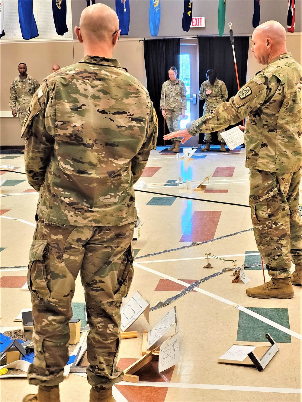 Fort McCoy NCO Academy Battle Staff NCO Course students hold first combined arms rehearsal for calendar year 2024