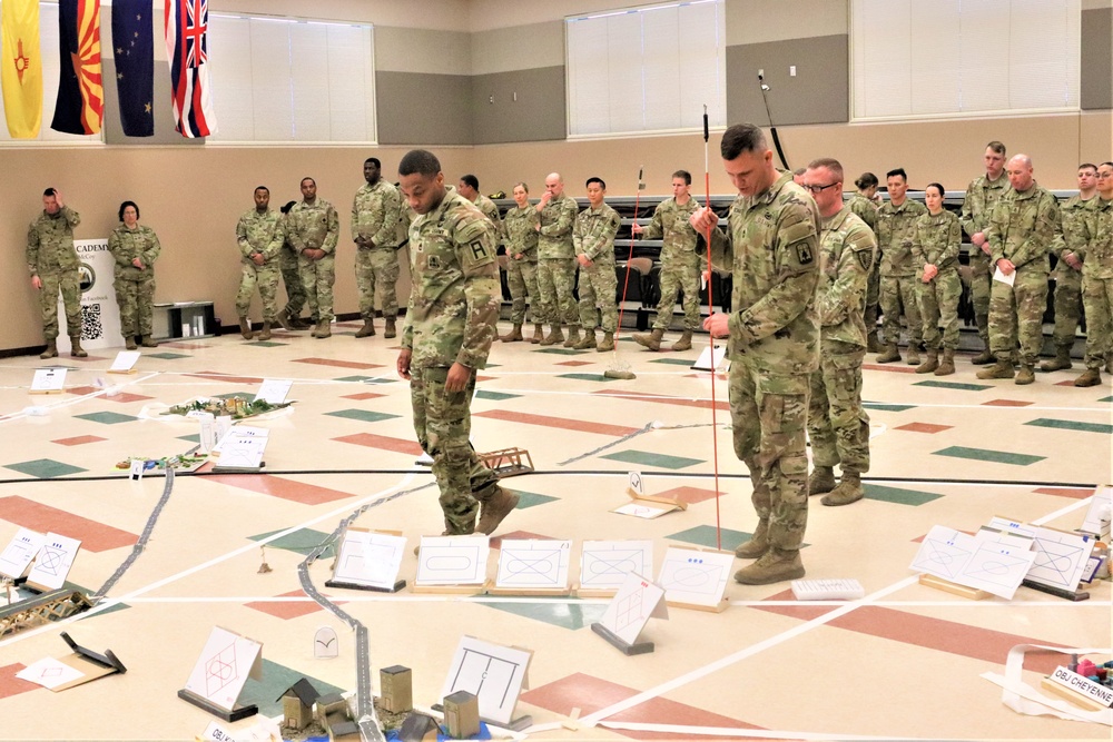 Fort McCoy NCO Academy Battle Staff NCO Course combined arms rehearsal