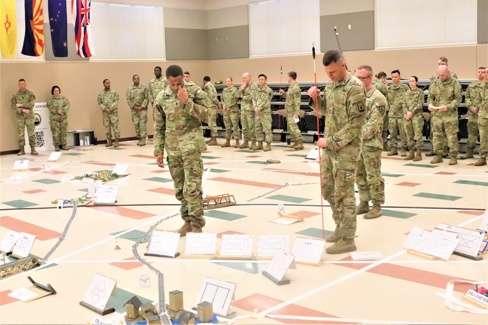 Fort McCoy NCO Academy Battle Staff NCO Course combined arms rehearsal