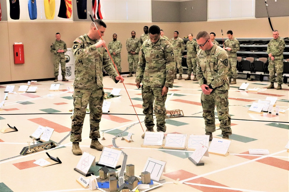 Fort McCoy NCO Academy Battle Staff NCO Course combined arms rehearsal