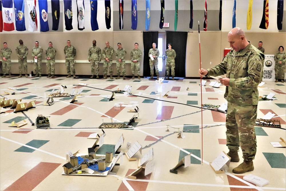 Fort McCoy NCO Academy Battle Staff NCO Course combined arms rehearsal