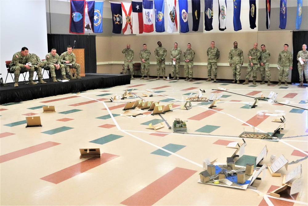 Fort McCoy NCO Academy Battle Staff NCO Course combined arms rehearsal