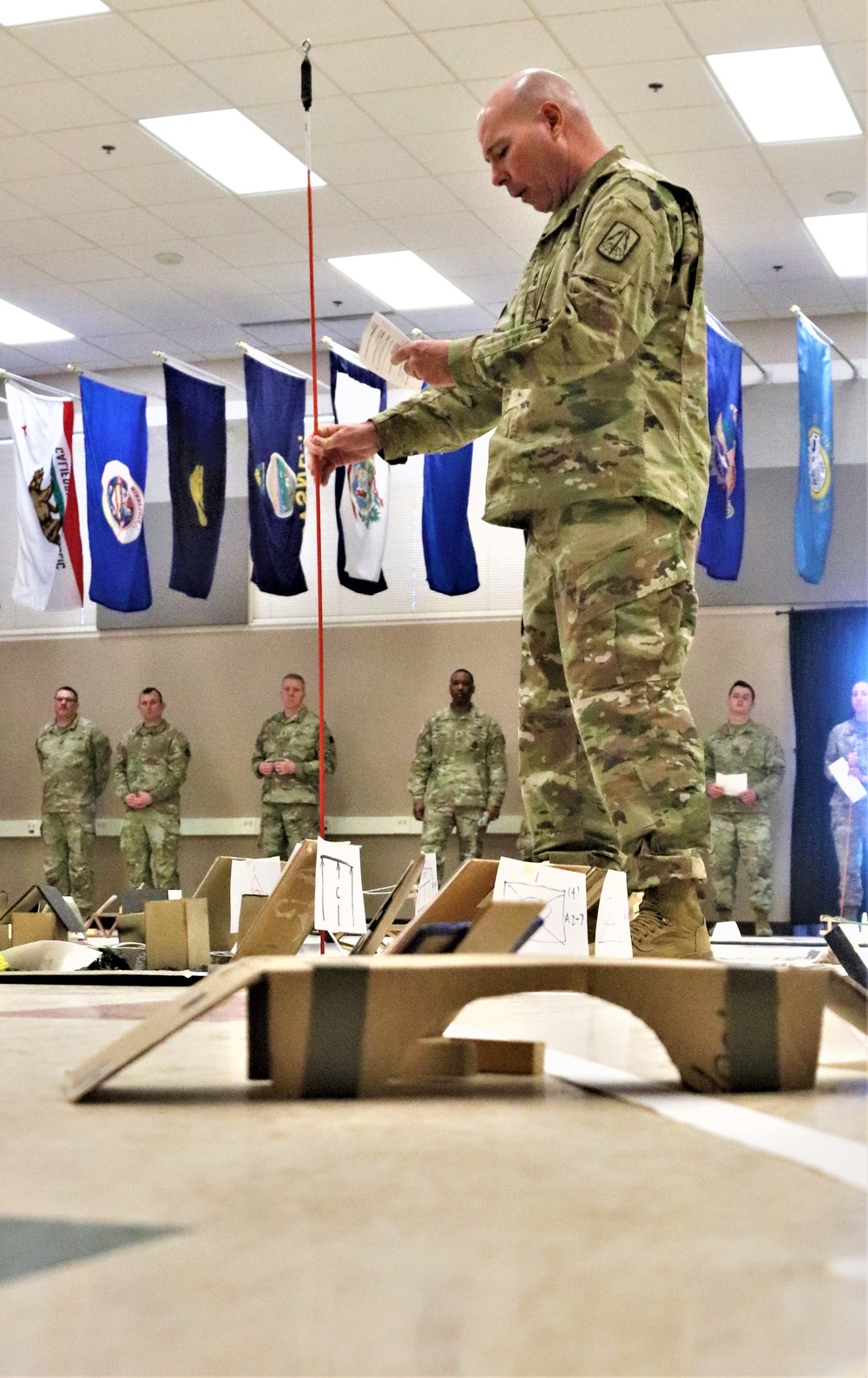 Fort McCoy NCO Academy Battle Staff NCO Course combined arms rehearsal