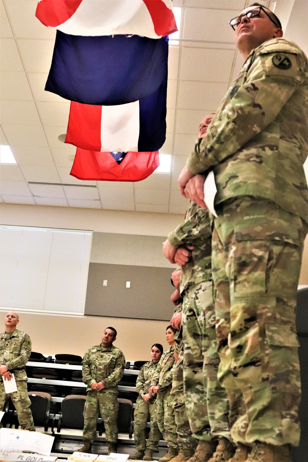 Fort McCoy NCO Academy Battle Staff NCO Course combined arms rehearsal