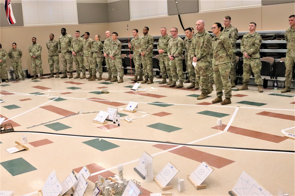 Fort McCoy NCO Academy Battle Staff NCO Course combined arms rehearsal