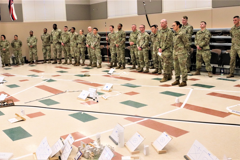 Fort McCoy NCO Academy Battle Staff NCO Course combined arms rehearsal