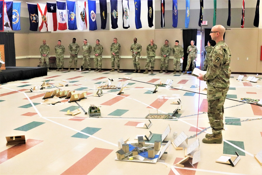 Fort McCoy NCO Academy Battle Staff NCO Course combined arms rehearsal