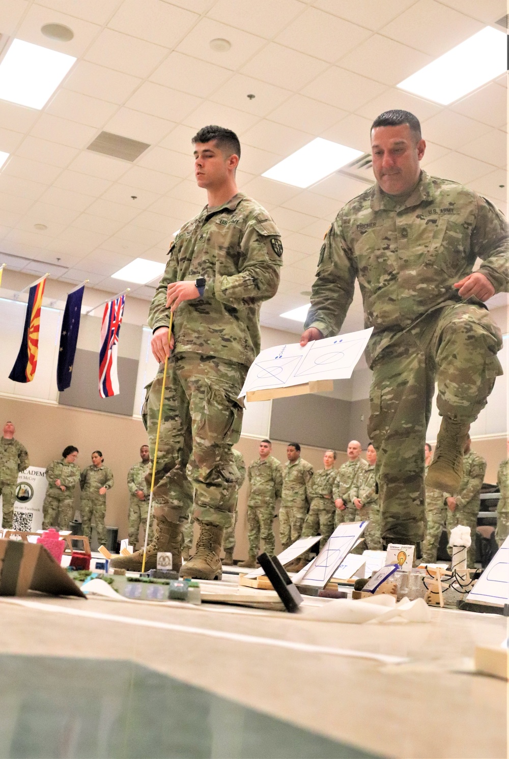 Fort McCoy NCO Academy Battle Staff NCO Course combined arms rehearsal