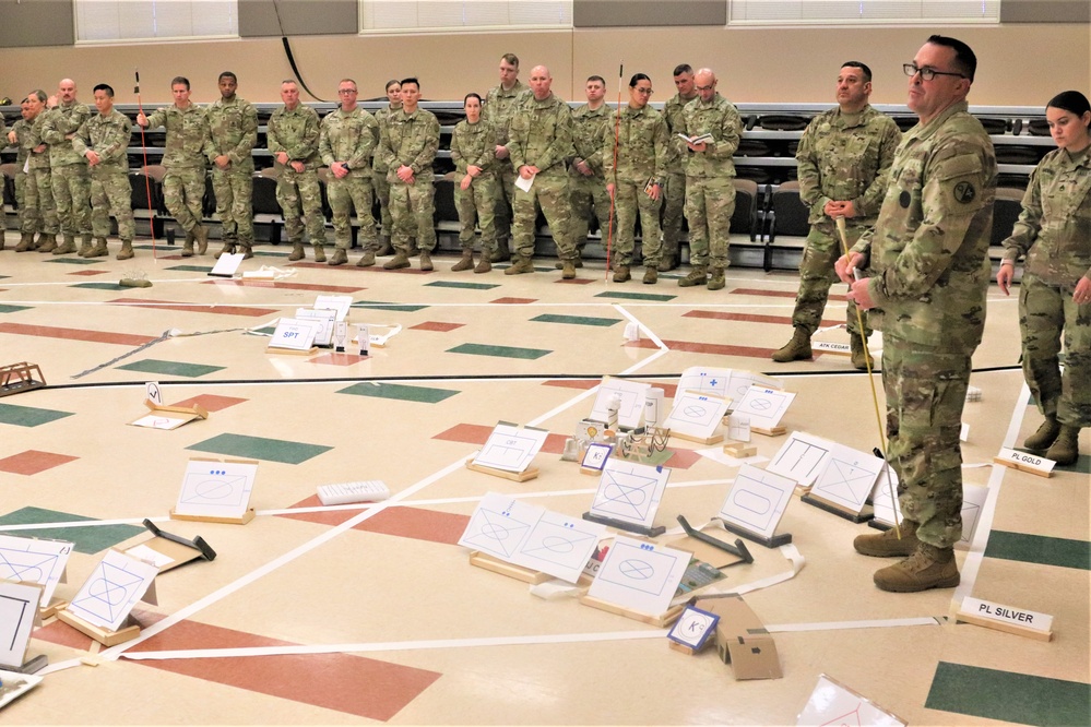 Fort McCoy NCO Academy Battle Staff NCO Course combined arms rehearsal