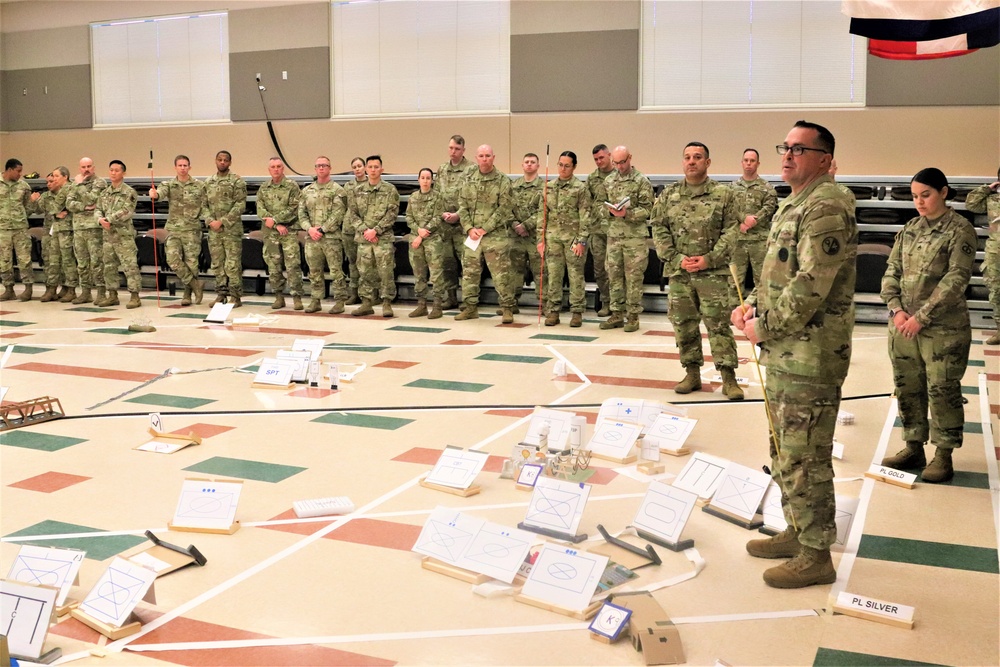 Fort McCoy NCO Academy Battle Staff NCO Course combined arms rehearsal