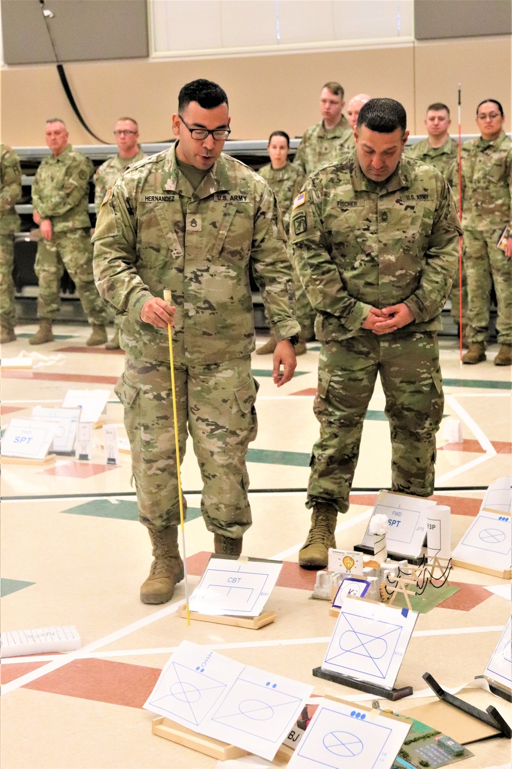 Fort McCoy NCO Academy Battle Staff NCO Course combined arms rehearsal