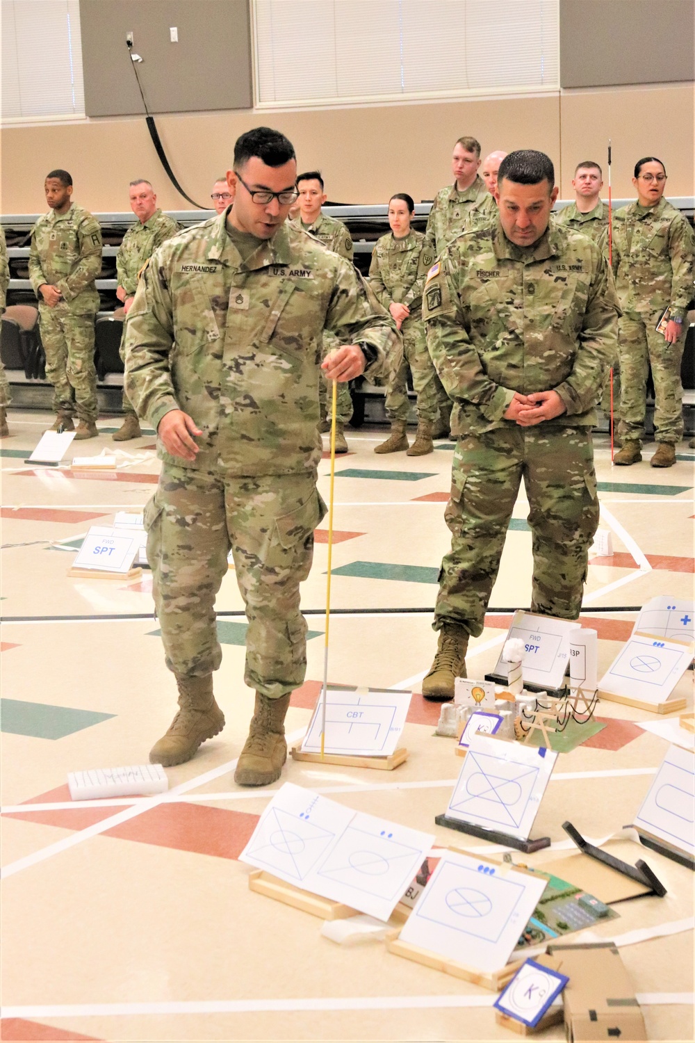 Fort McCoy NCO Academy Battle Staff NCO Course combined arms rehearsal