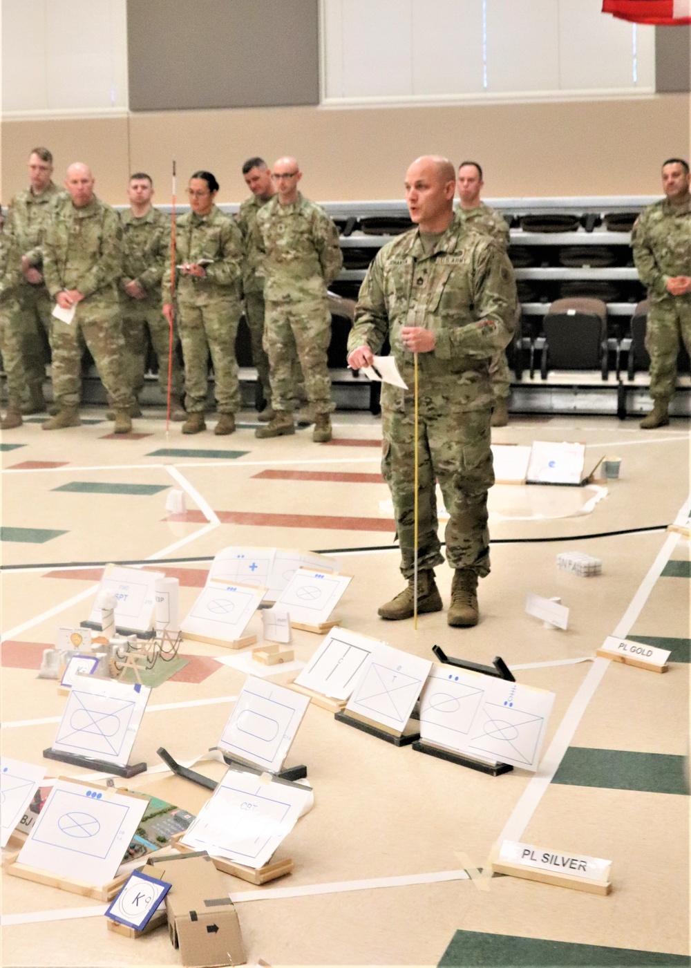 Fort McCoy NCO Academy Battle Staff NCO Course combined arms rehearsal