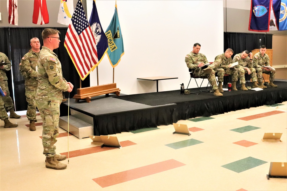 Fort McCoy NCO Academy Battle Staff NCO Course combined arms rehearsal