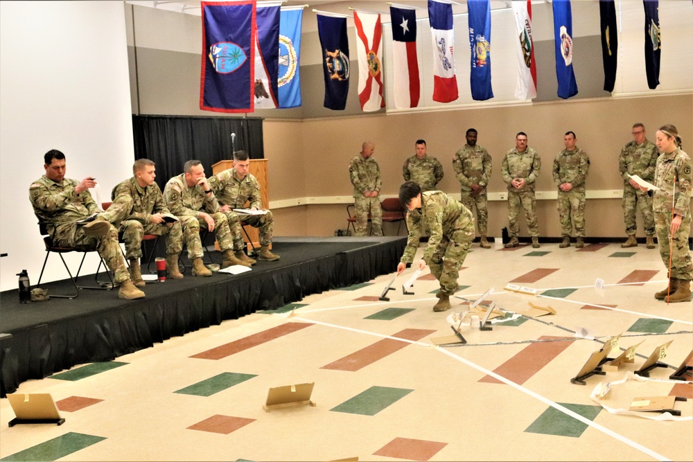 Fort McCoy NCO Academy Battle Staff NCO Course combined arms rehearsal