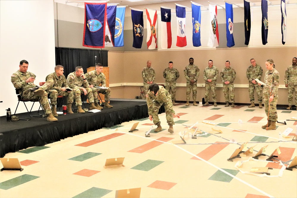 Fort McCoy NCO Academy Battle Staff NCO Course combined arms rehearsal