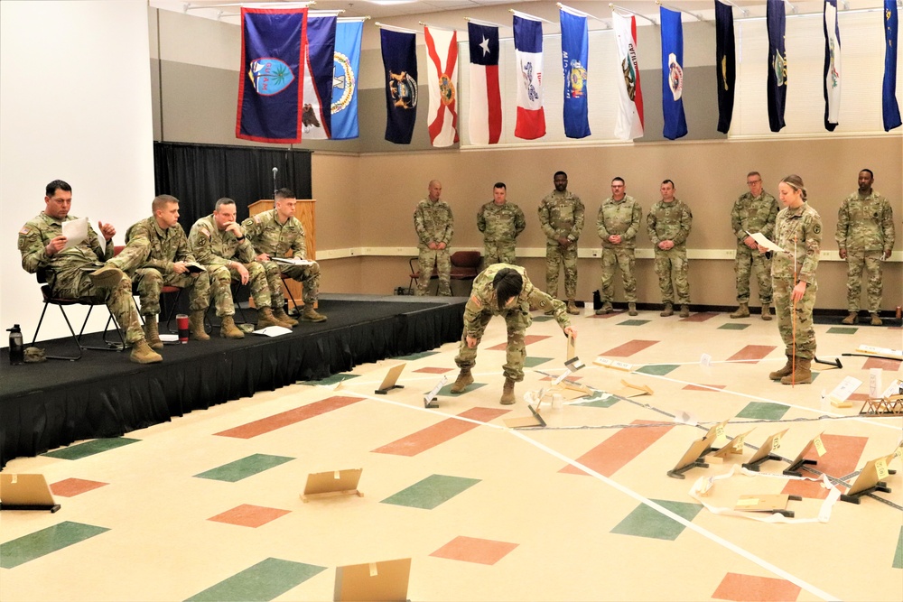 Fort McCoy NCO Academy Battle Staff NCO Course combined arms rehearsal