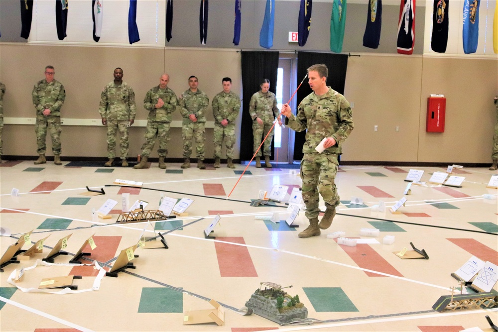 Fort McCoy NCO Academy Battle Staff NCO Course combined arms rehearsal