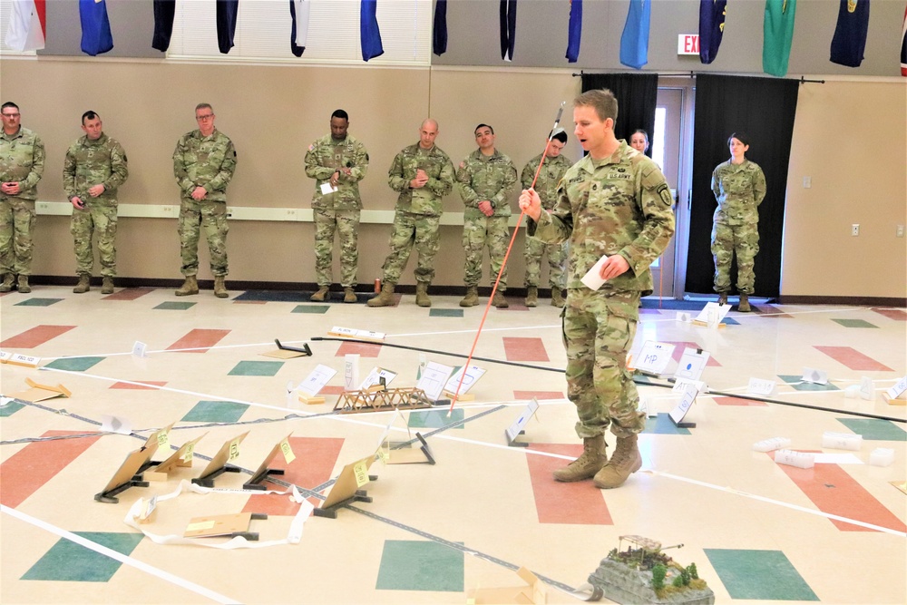 Fort McCoy NCO Academy Battle Staff NCO Course combined arms rehearsal