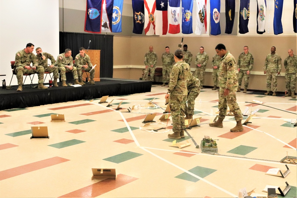 Fort McCoy NCO Academy Battle Staff NCO Course combined arms rehearsal