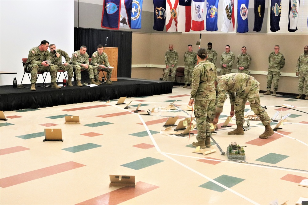 Fort McCoy NCO Academy Battle Staff NCO Course combined arms rehearsal